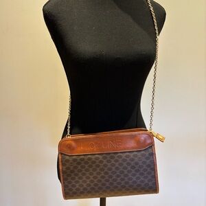 Vintage Upcycled Celine. Add on chain.